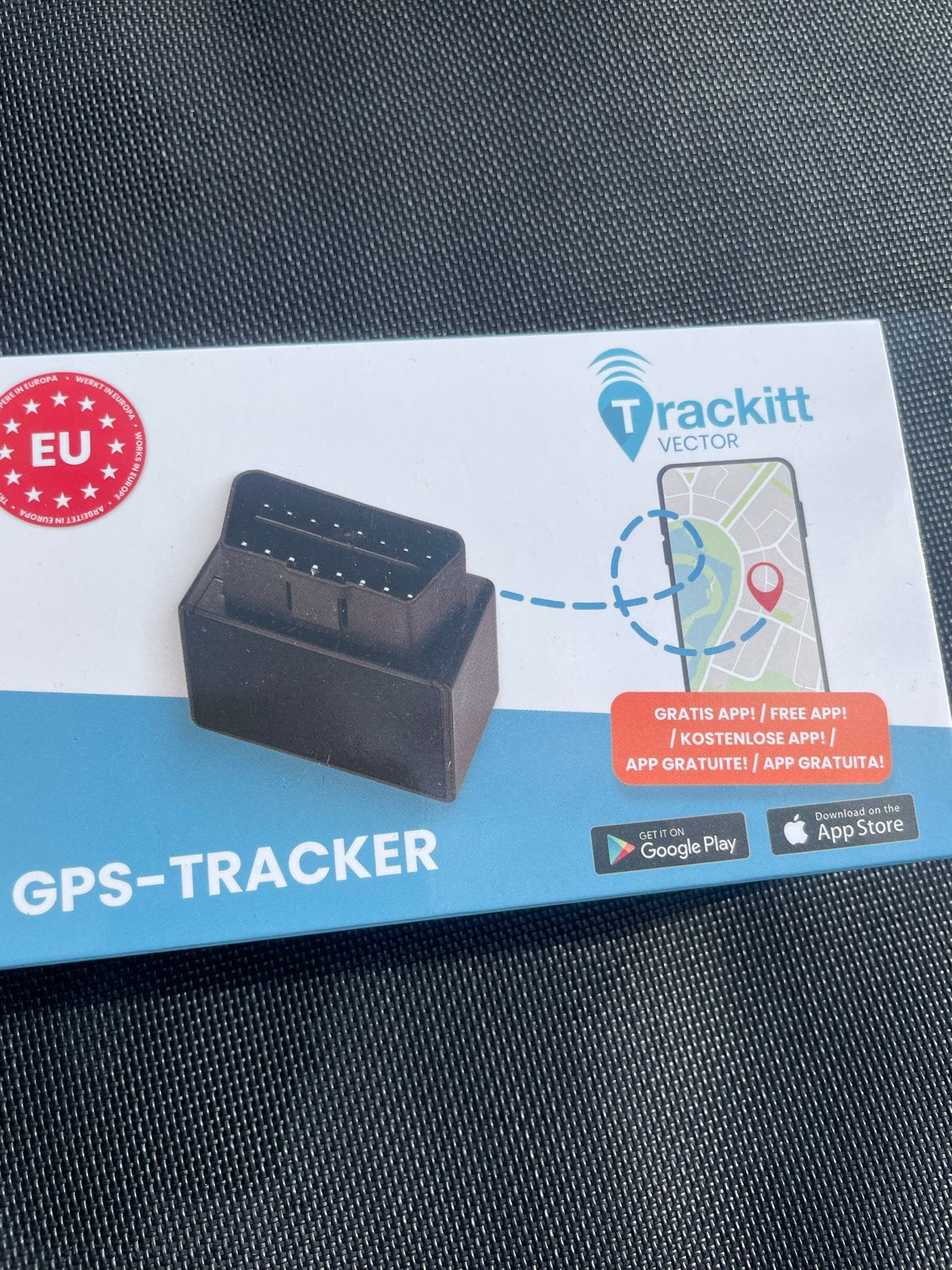 Trackitt Vector GPS-Tracker voor voertuigen en objecten, Ophalen of Verzenden, Nieuw