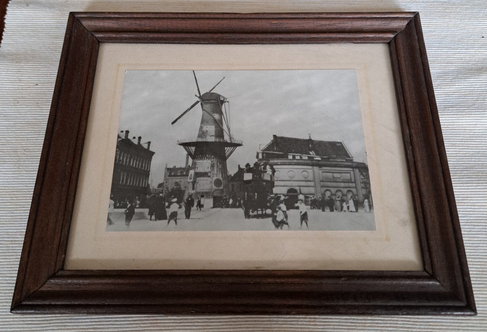 Historische Foto Rotterdam Oostplein Molen De Noord ca. 1906, Ophalen of Verzenden