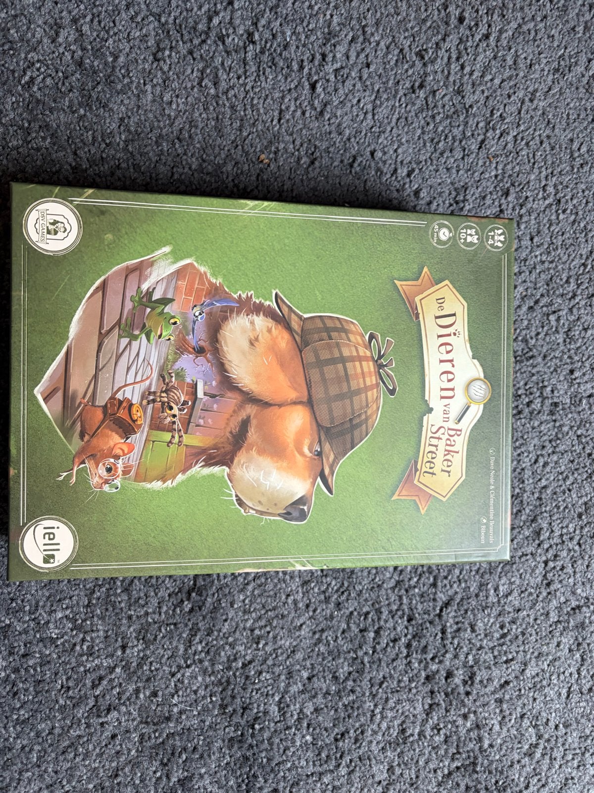 De Dieren van Baker Street - Bordspel, Een of twee spelers, Ophalen of Verzenden, Zo goed als nieuw