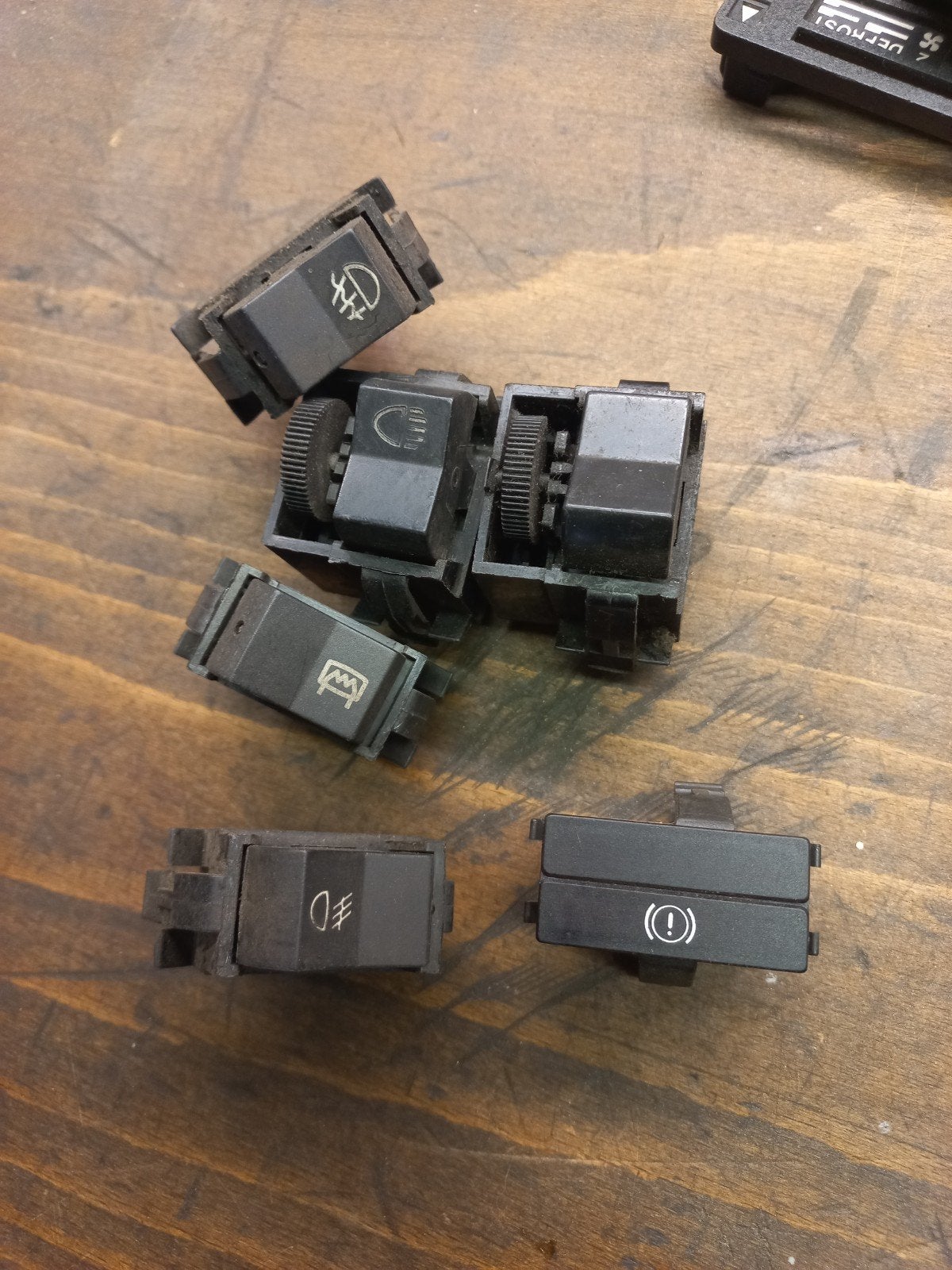 laatste schakelaars oud type Vw, Auto-onderdelen, Ophalen of Verzenden, Gebruikt, Oldtimer onderdelen