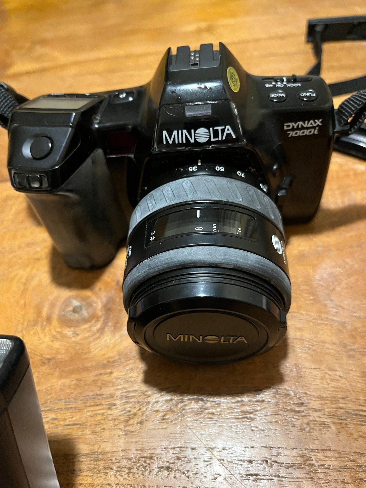 Minolta Dynax 7000i Fotocamera met Minolta Program 3200i fli, Gebruikt, Minolta, Spiegelreflex, M