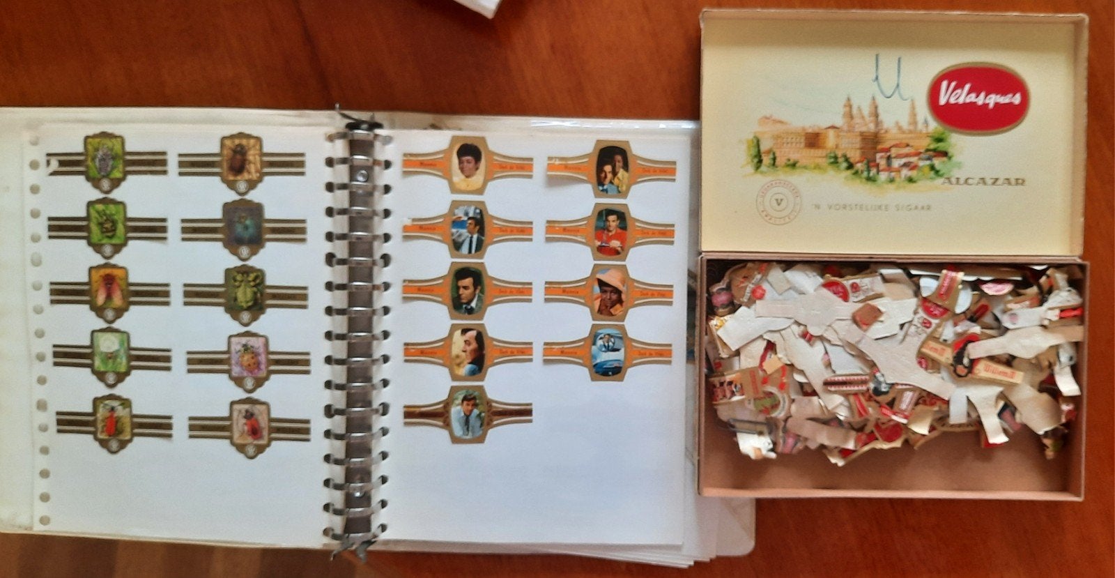 Verzameling sigarenbandjes - Velasques Alcazad, Verzamelen, Ophalen, Gebruikt