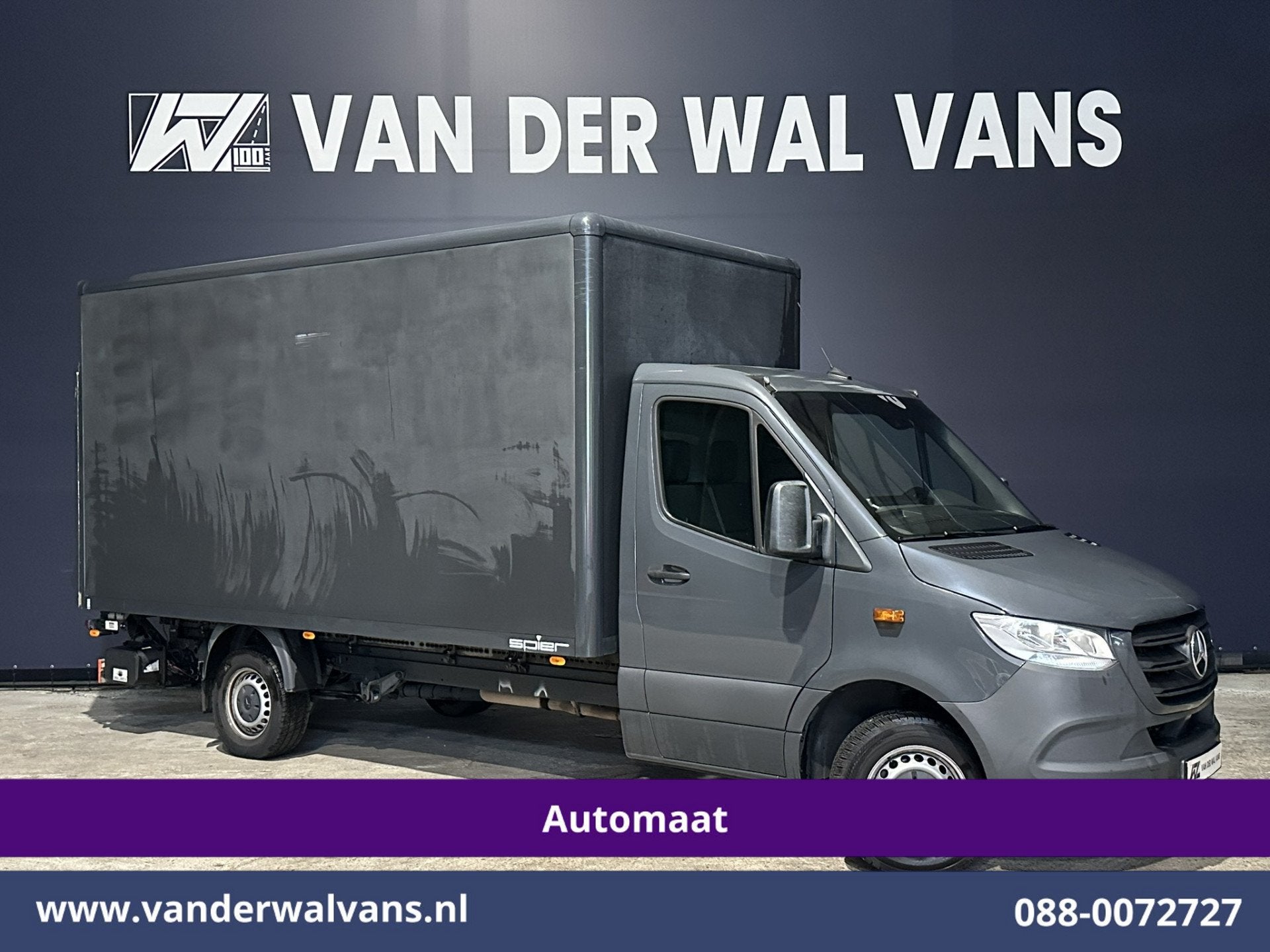 Mercedes-Benz Sprinter 316 CDI 164pk Automaat Bakwagen Laadk, Auto's, Dealer onderhouden, Gebruikt, 4 cilinders, 2000 kg