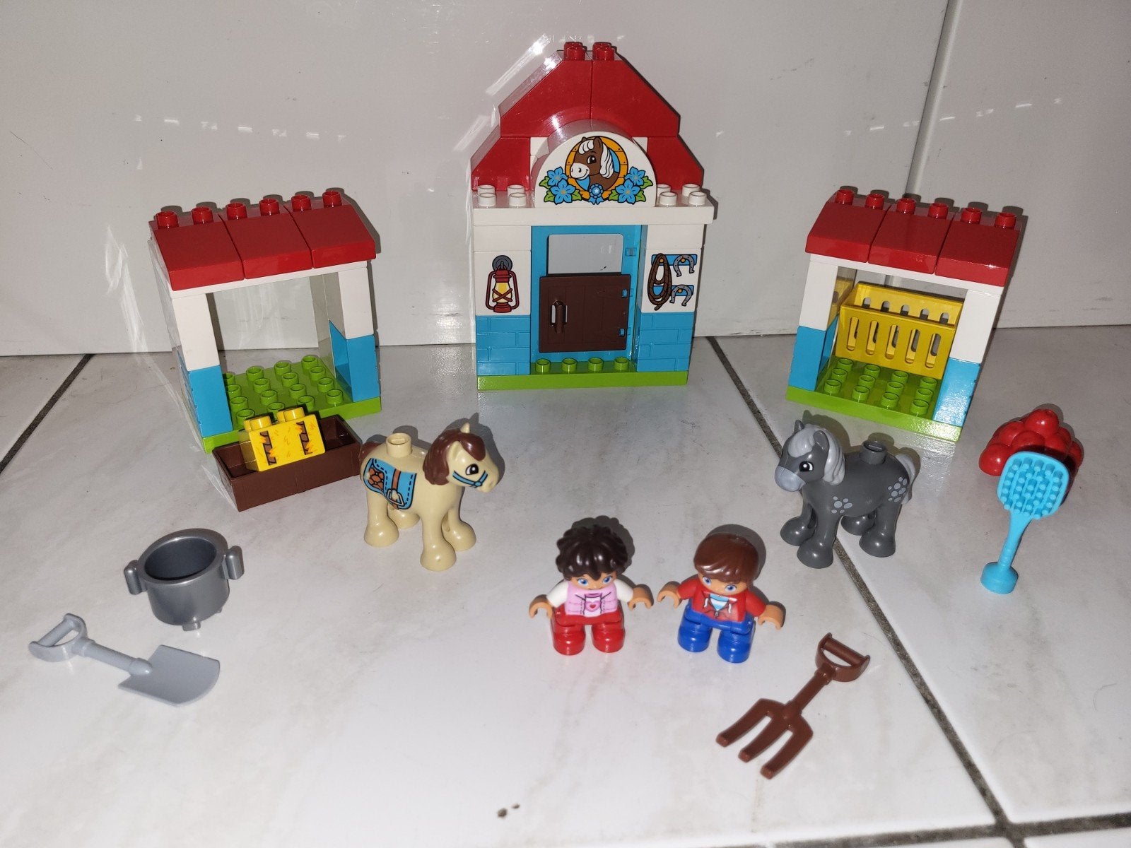 Duplo pony boerderij, Kinderen en Baby's, Speelgoed | Duplo en Lego, Gebruikt, Ophalen of Verzenden, Duplo, Duplo