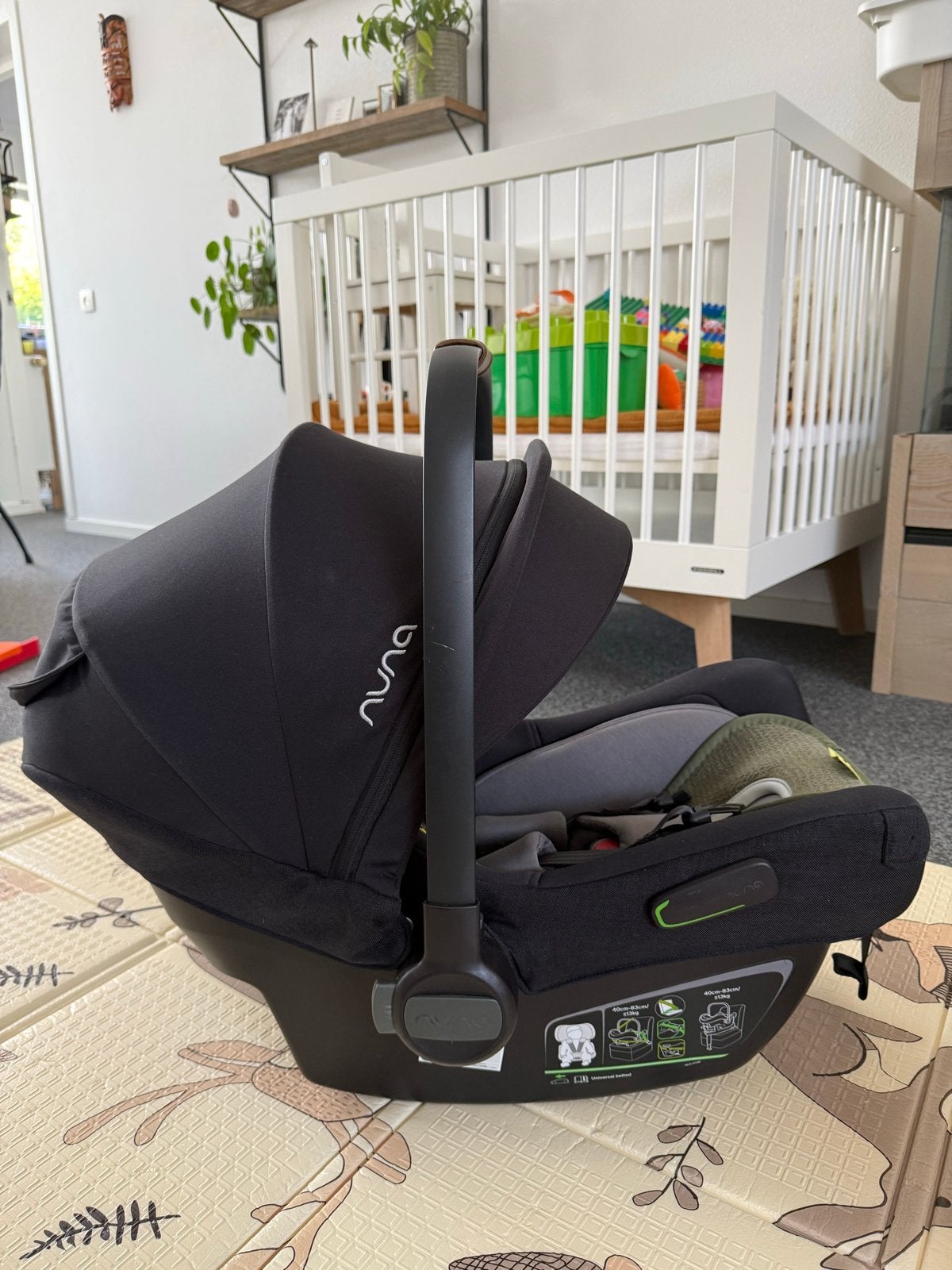 Nuna Pipa Next autostoel, Kinderen en Baby's, Overige merken, Autogordel of Isofix, Verstelbare rugleuning, Ophalen of Verzenden