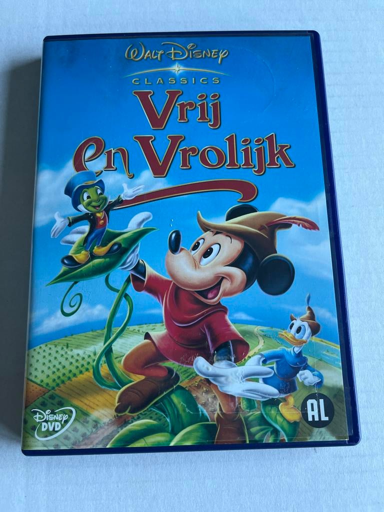 Walt Disney Classics: Vrij En Vrolijk DVD, Cd's en Dvd's, Dvd's | Tekenfilms en Animatie, Alle leeftijden, Ophalen of Verzenden