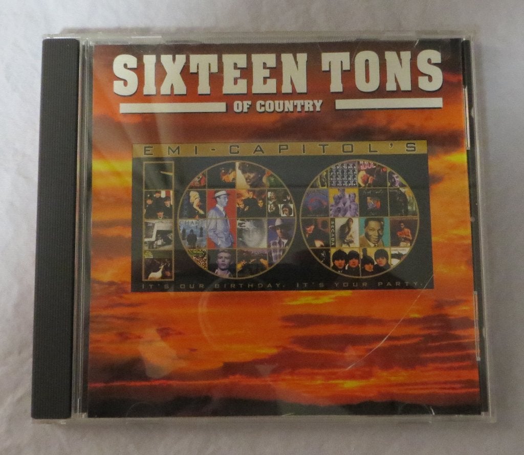 CD - Sixteen tons of country (10 tracks, Hank Thompson e.a.), Ophalen of Verzenden, Zo goed als nieuw