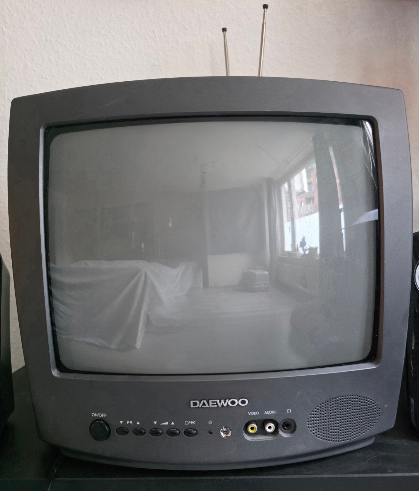 Daewoo 14C4NT CRT TV – Vintage Retro Gaming TV (14 inch), Ophalen, Gebruikt, Minder dan 40 cm, Daewoo