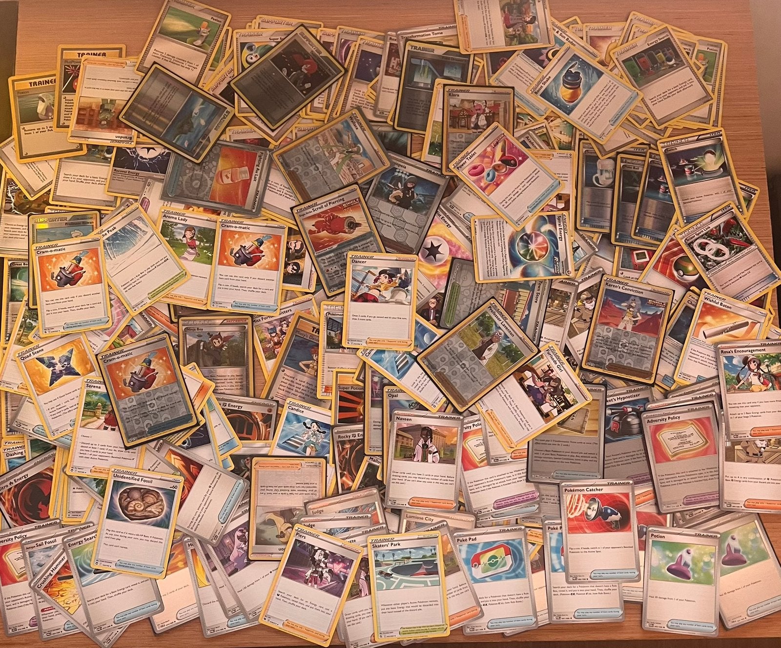 1000+ Bulk pokemon kaarten, Verzenden, Gebruikt, Meerdere kaarten