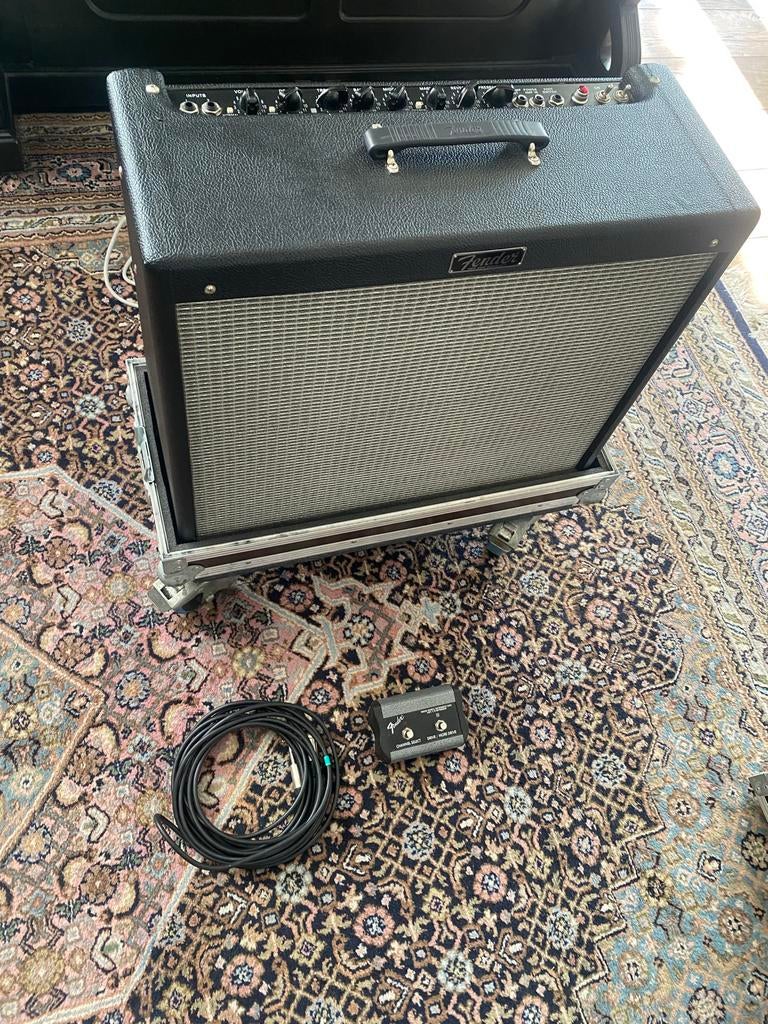 Fender Hot Rod Deville 212 III versterker inc flightcase, Ophalen of Verzenden, Gebruikt, Gitaar, 100 watt of meer