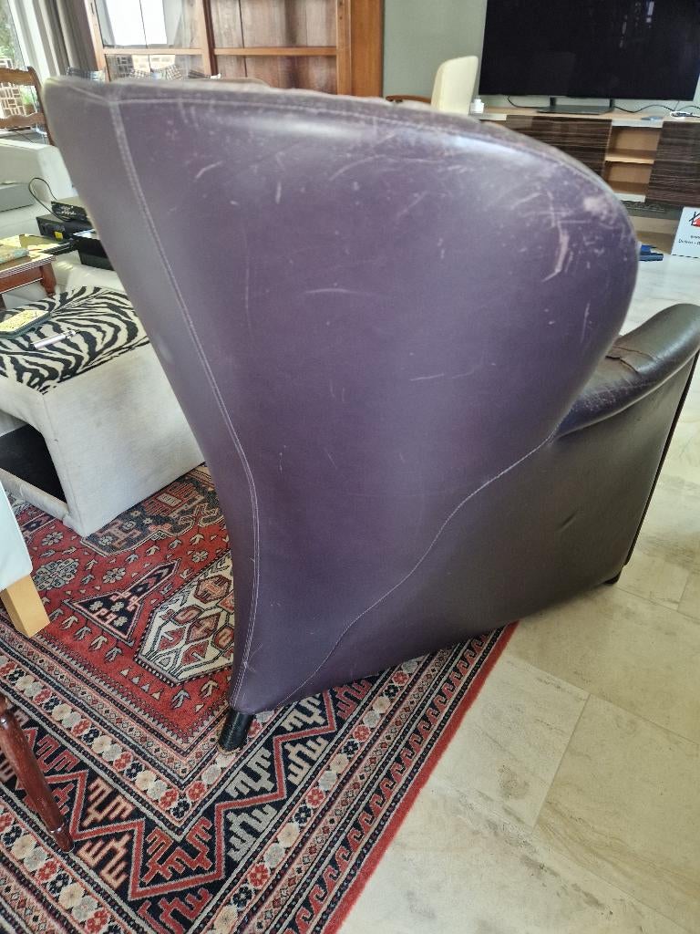 Leolux Excalibur design fauteuil, Huis en Inrichting, Fauteuils, Ophalen, Gebruikt, Design, 50 tot 75 cm