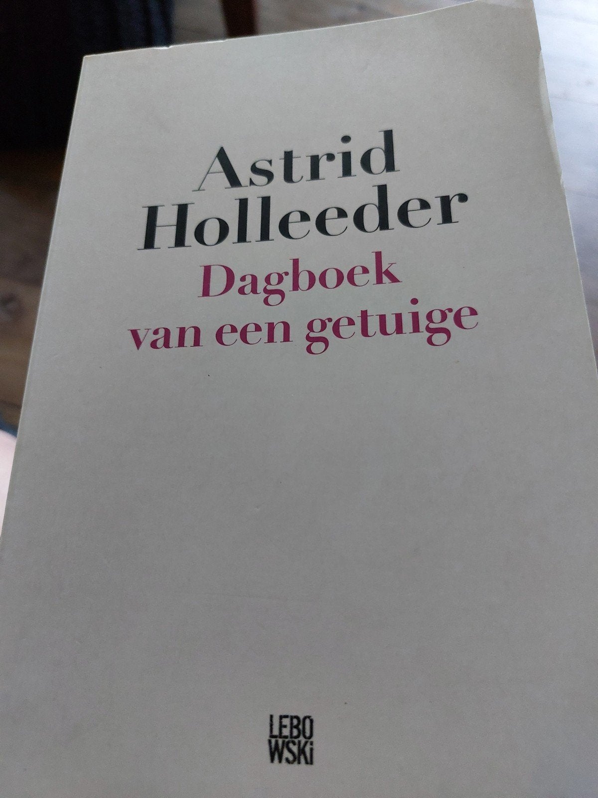 Astrid Holleeder - Dagboek van een getuige, Ophalen of Verzenden, Gelezen, Astrid Holleeder
