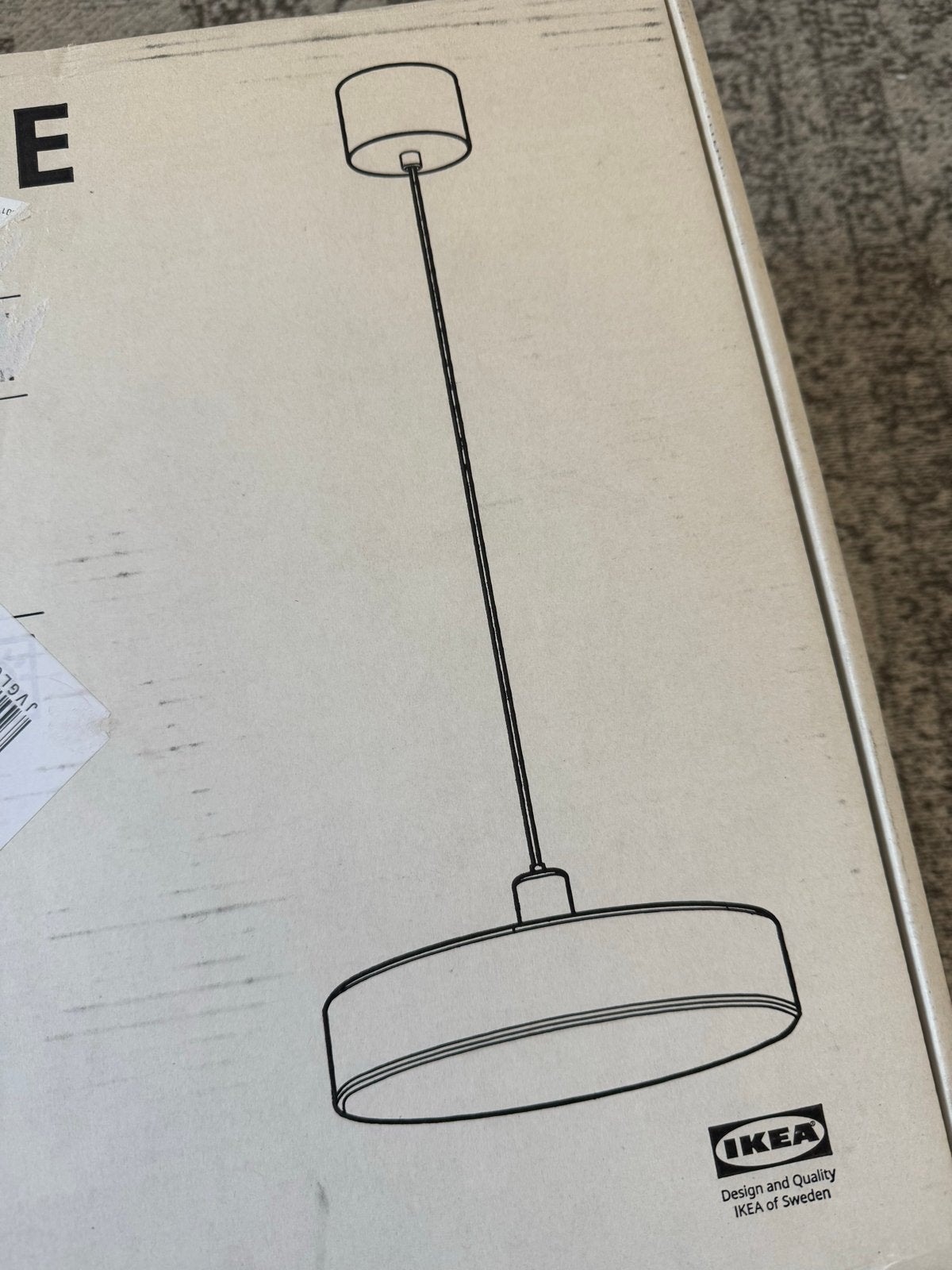 IKEA NYMÅNE Hanglamp - Nieuw in doos, Huis en Inrichting, Ophalen of Verzenden, Nieuw, Metaal, E27 (groot)