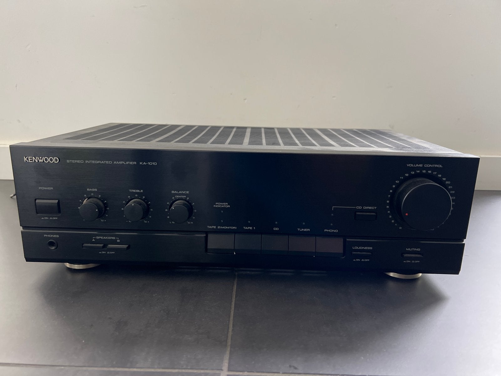Kenwood KA-1010 Stereo Geïntegreerde Versterker, Audio, Tv en Foto, Versterkers en Receivers, Overige merken, Ophalen of Verzenden