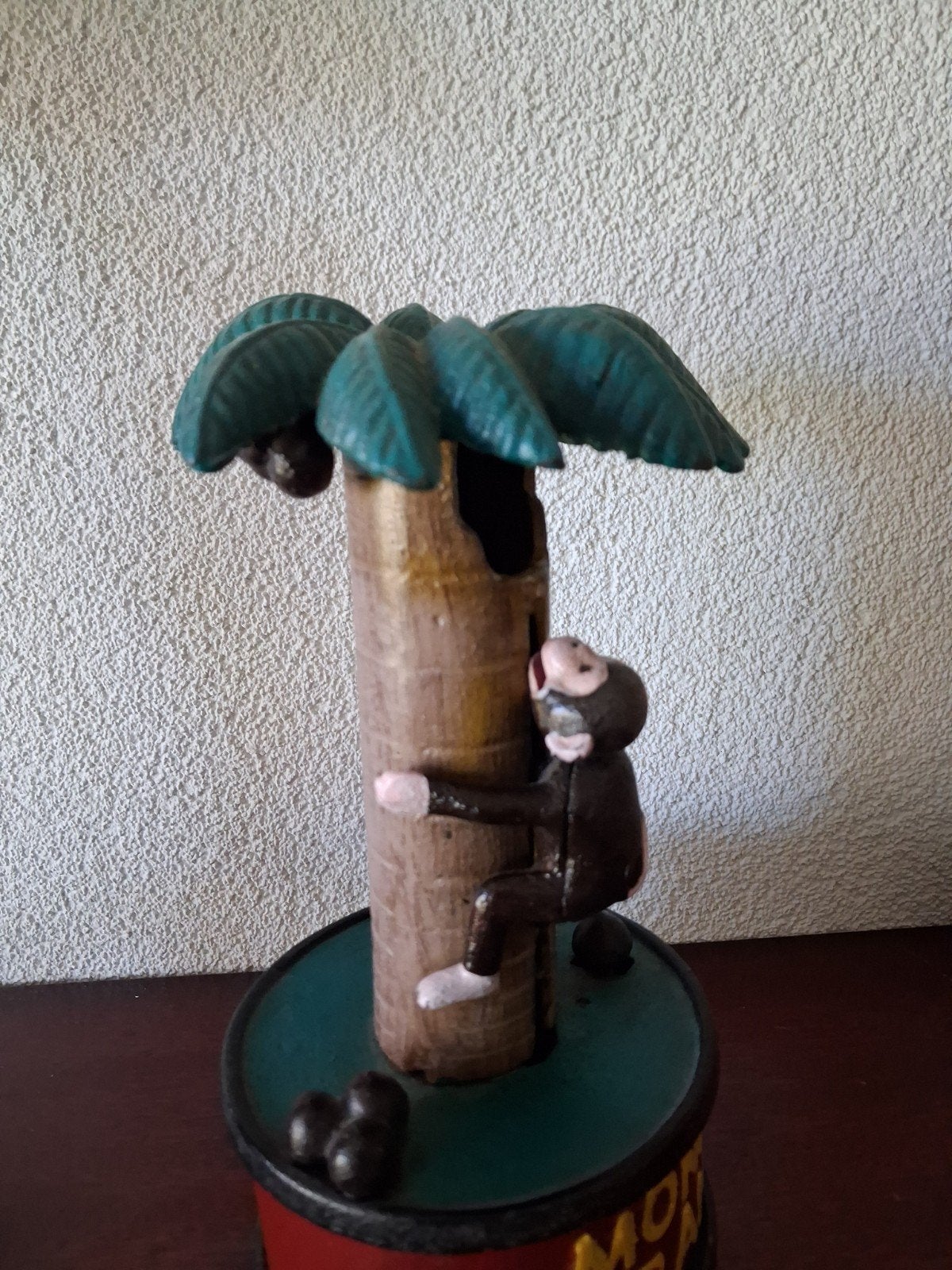 monkey bank gietijzeren spaarpot ipst, Ophalen, Metaal of Blik, Dier