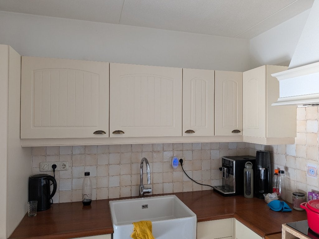 Keukenkastjes bovenkastjes 60+60+30+60cm (32 diep / 58 hoog), Huis en Inrichting, Ophalen, Gebruikt, Beige, 50 tot 100 cm