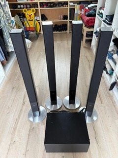 Loewe surround set, Gebruikt, 70 watt of meer, 5.1-systeem, Overige spelers