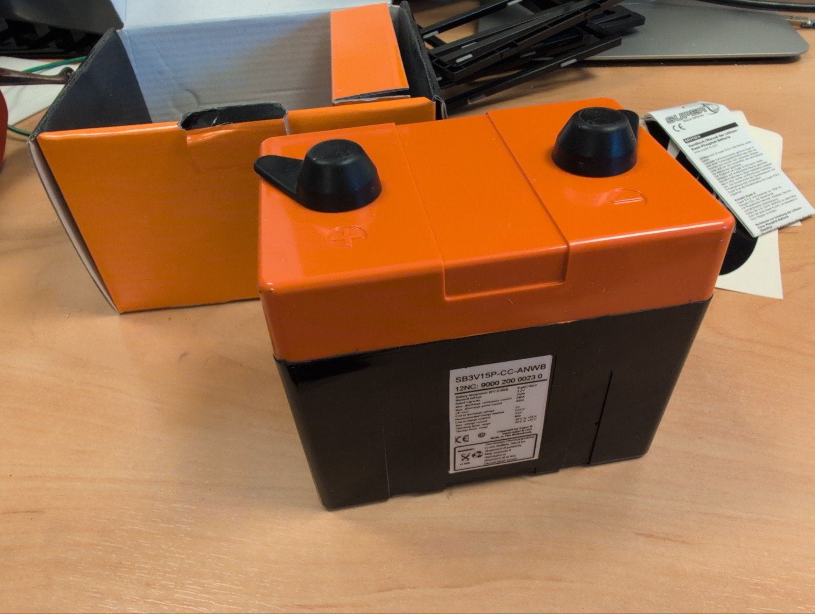 6x nieuwe lithium accu 3.2v 15Ah, Ophalen of Verzenden, Nieuw, Oplaadbaar