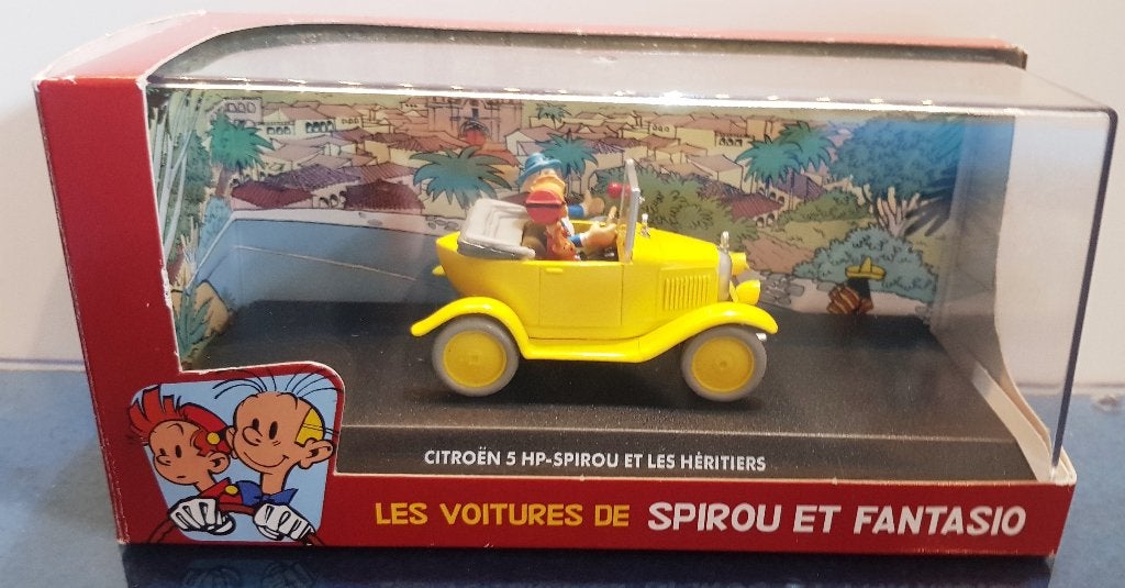 Robbedoes en Kwabbernoot "Citroen 5 HP", Verzamelen, Verzenden, Guust of Robbedoes, Nieuw, Beeldje of Figuurtje