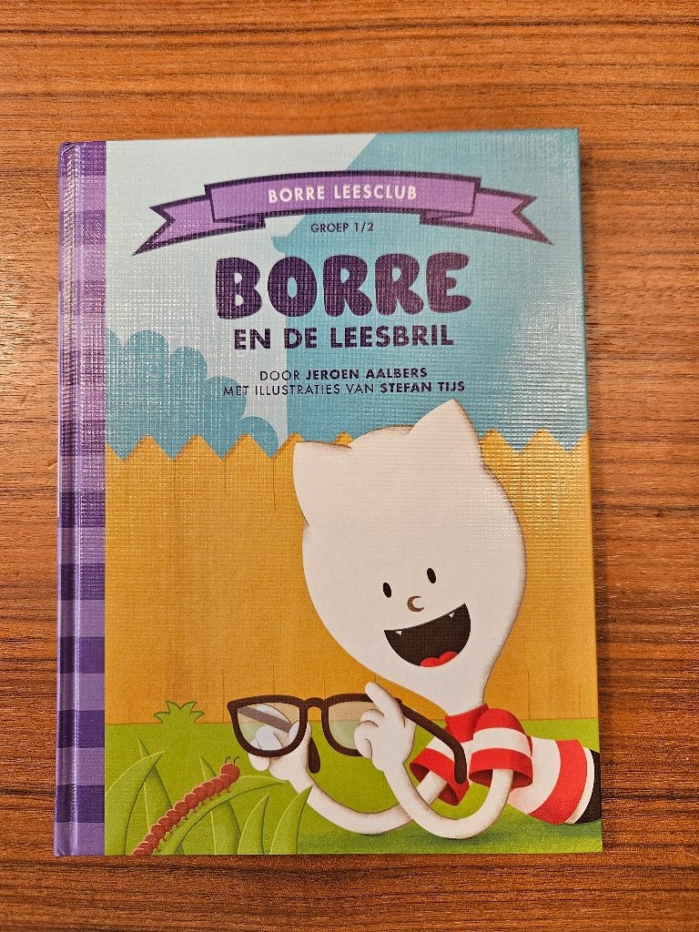 Borre en de leesbril - Jeroen Aalbers (leesclub), Boeken, Kinderboeken | Jeugd | onder 10 jaar, Ophalen of Verzenden, Zo goed als nieuw