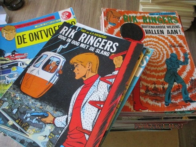 adv3849 rik ringers, Eén stripboek, Ophalen, Gelezen