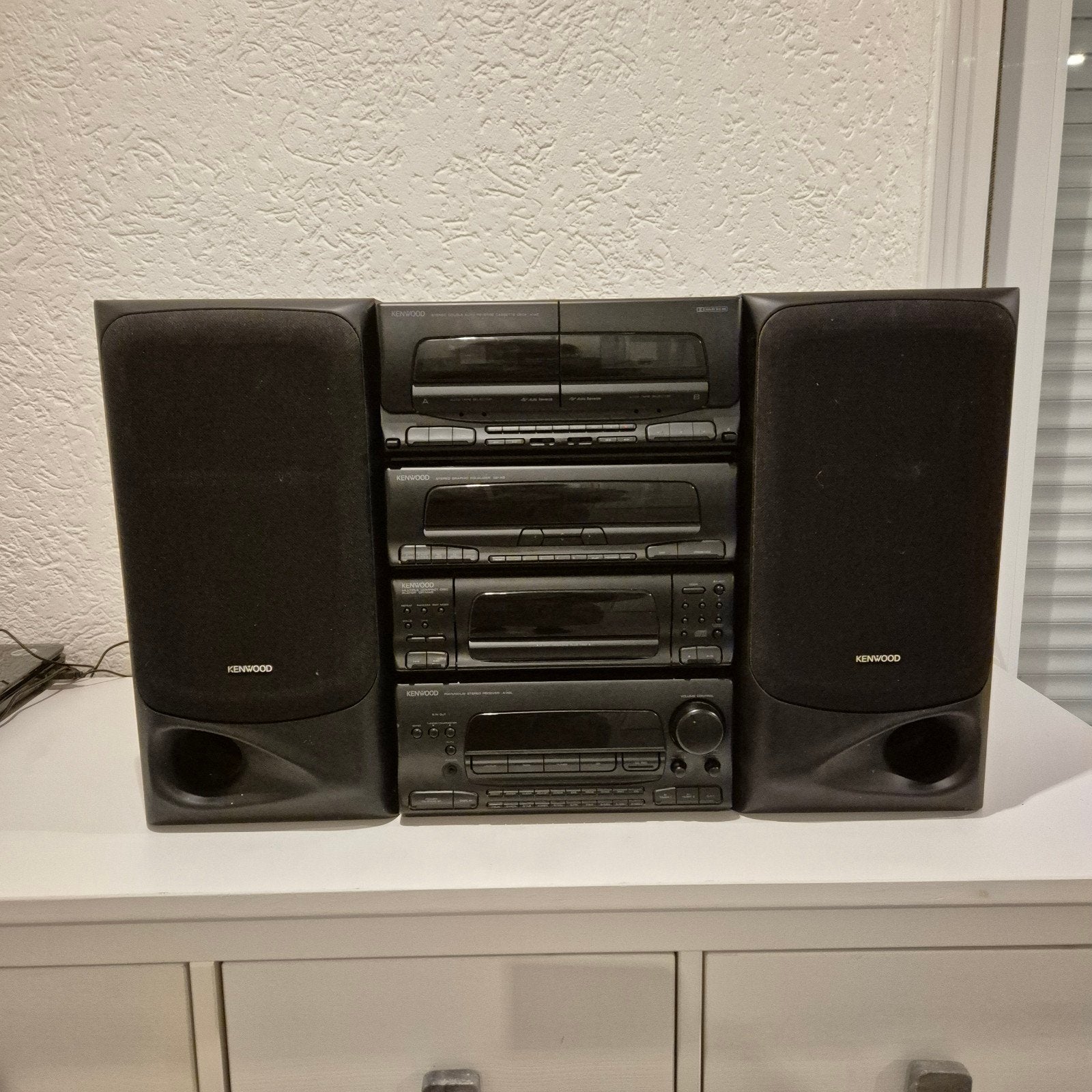 Kenwood stereo toren., Ophalen, Gebruikt, Overige merken