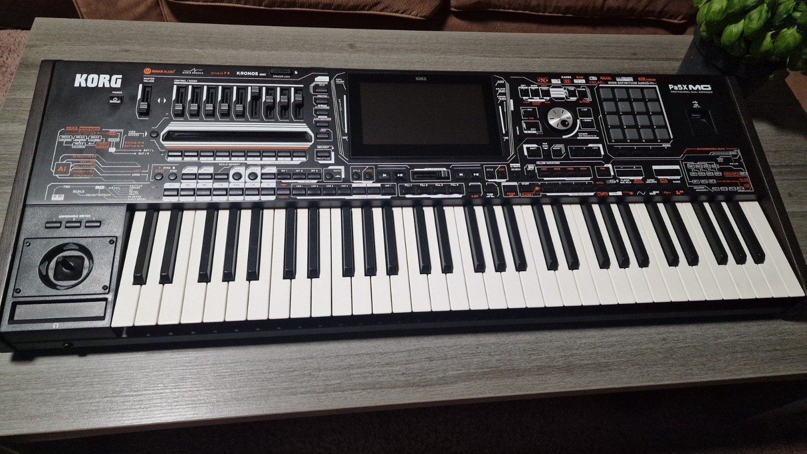 Korg Pa5X MG Orintal, Ophalen, 61 toetsen, Korg, Zo goed als nieuw