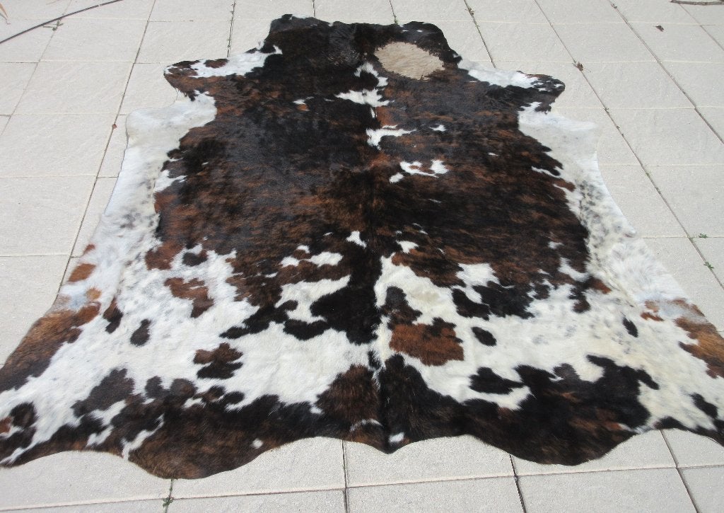 Koeienkleed vloerkleed koeienhuid 235 x 185, Gebruikt, 150 tot 200 cm, 200 cm of meer, Ophalen of Verzenden