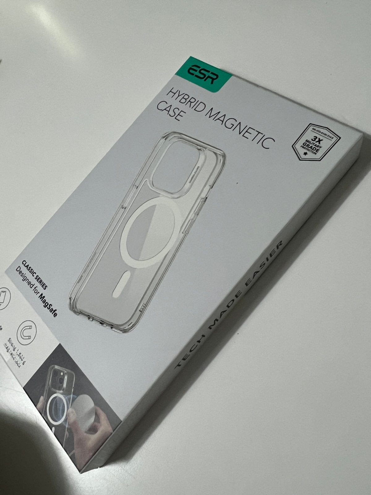 ESR Hybrid Magnetic Case voor iPhone 15 Pro Max - Nieuw, Kunststof, ESR, MagSafe, Nieuw