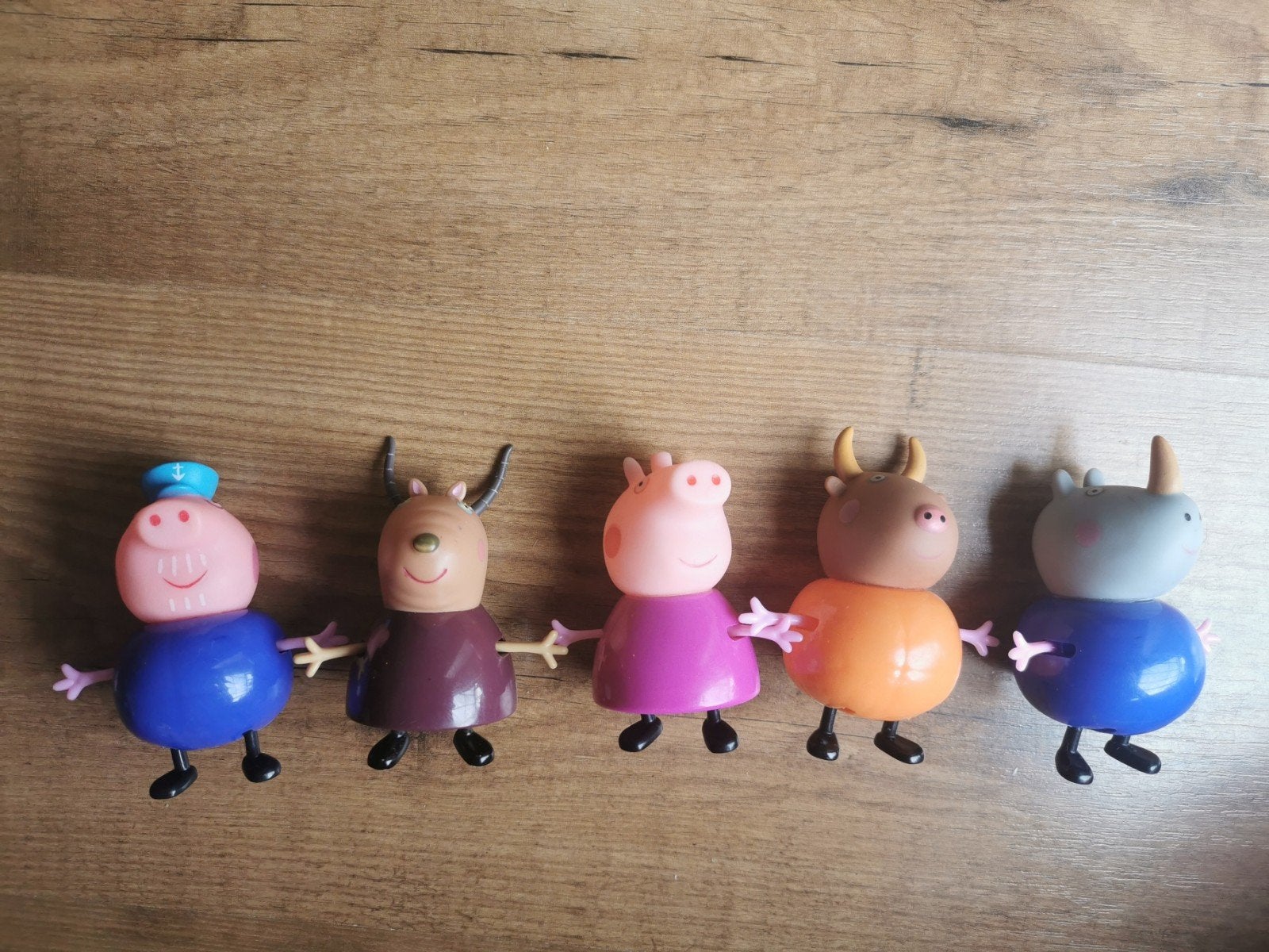 Peppa Pig - 5 speelfiguren, Ophalen of Verzenden