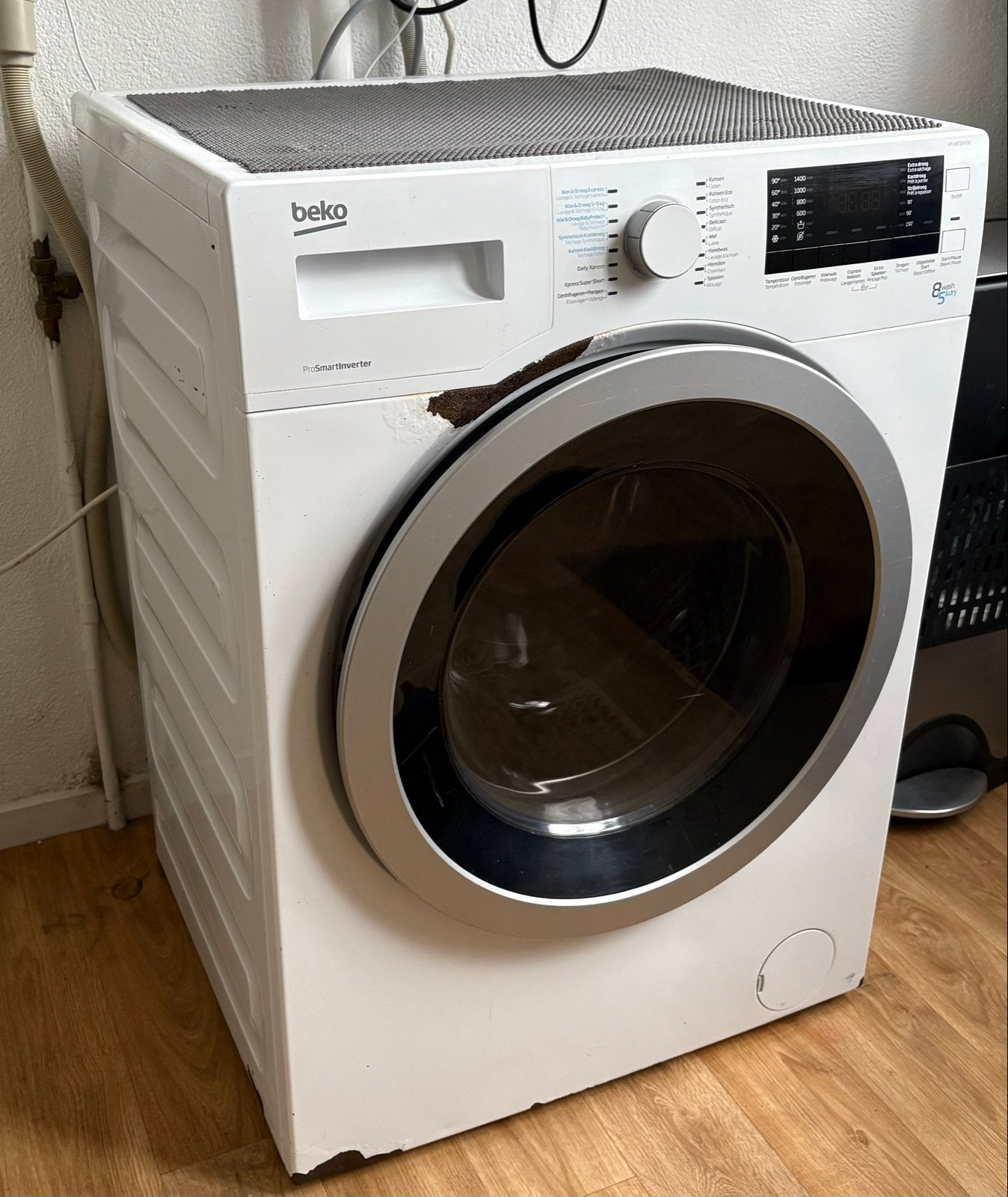 Beko HTV 8733 XS0 Was en droogcombinatie, Witgoed en Apparatuur, 8 tot 10 kg, Ophalen, Niet werkend, 85 tot 90 cm