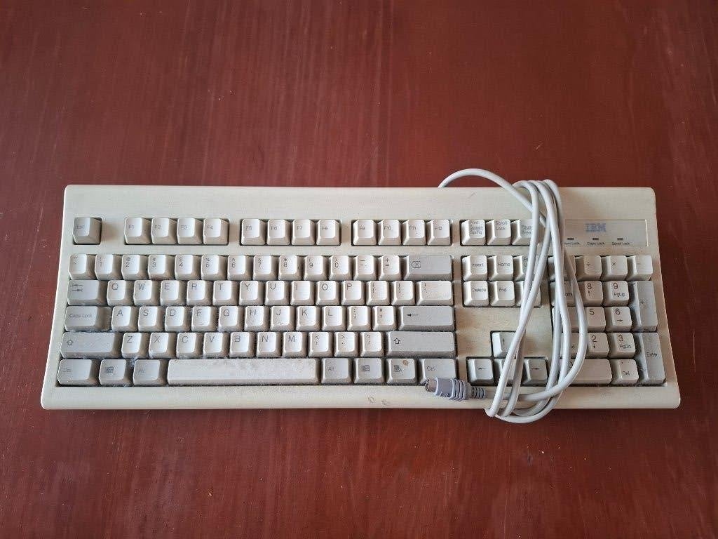 IBM retro toetsenbord KB-8923, Ophalen, Gebruikt, Qwerty, IBM