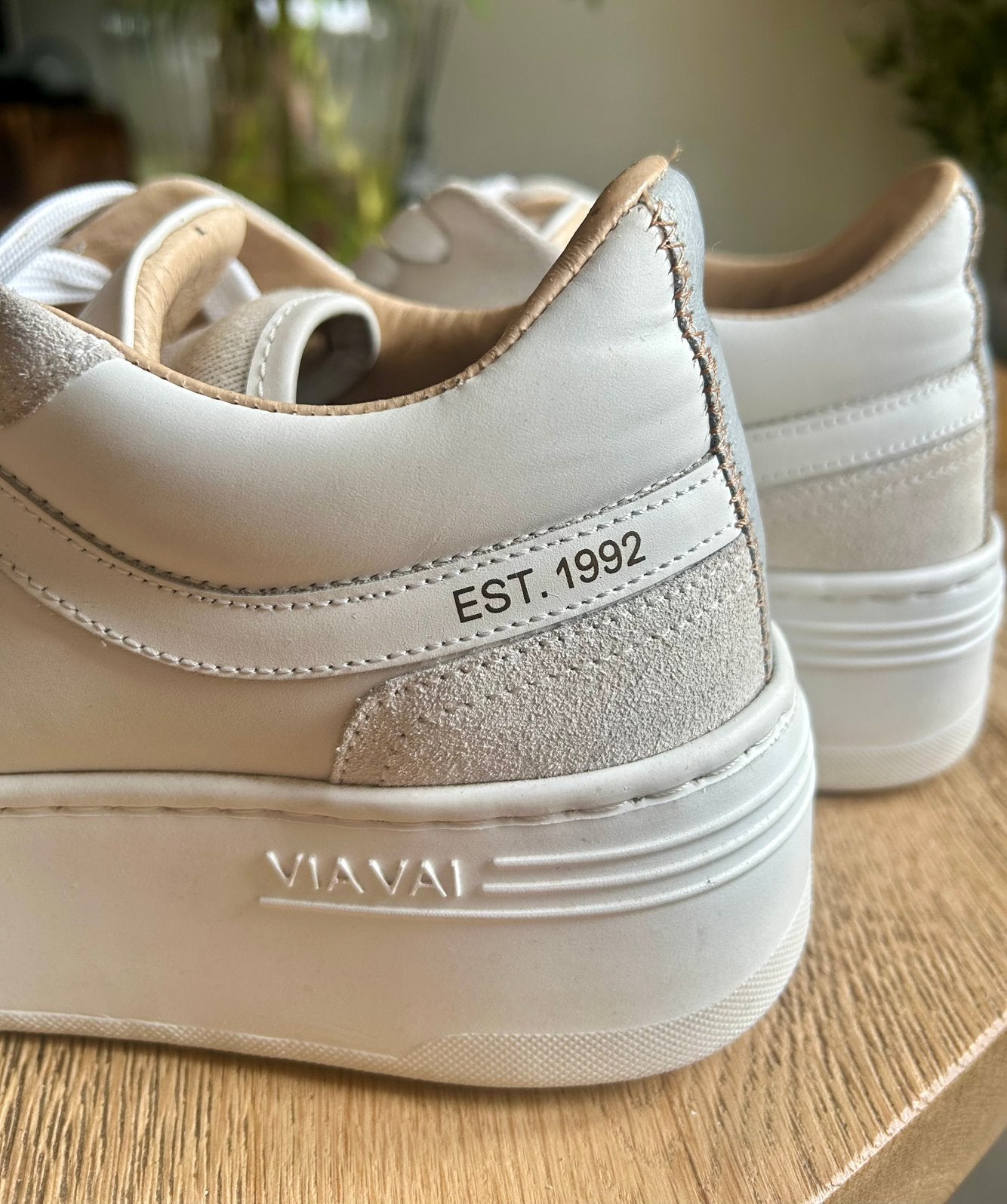 VIA VAI sneakers maat 39, Kleding | Dames, Schoenen, Ophalen of Verzenden, Zo goed als nieuw, Wit, Sneakers of Gympen