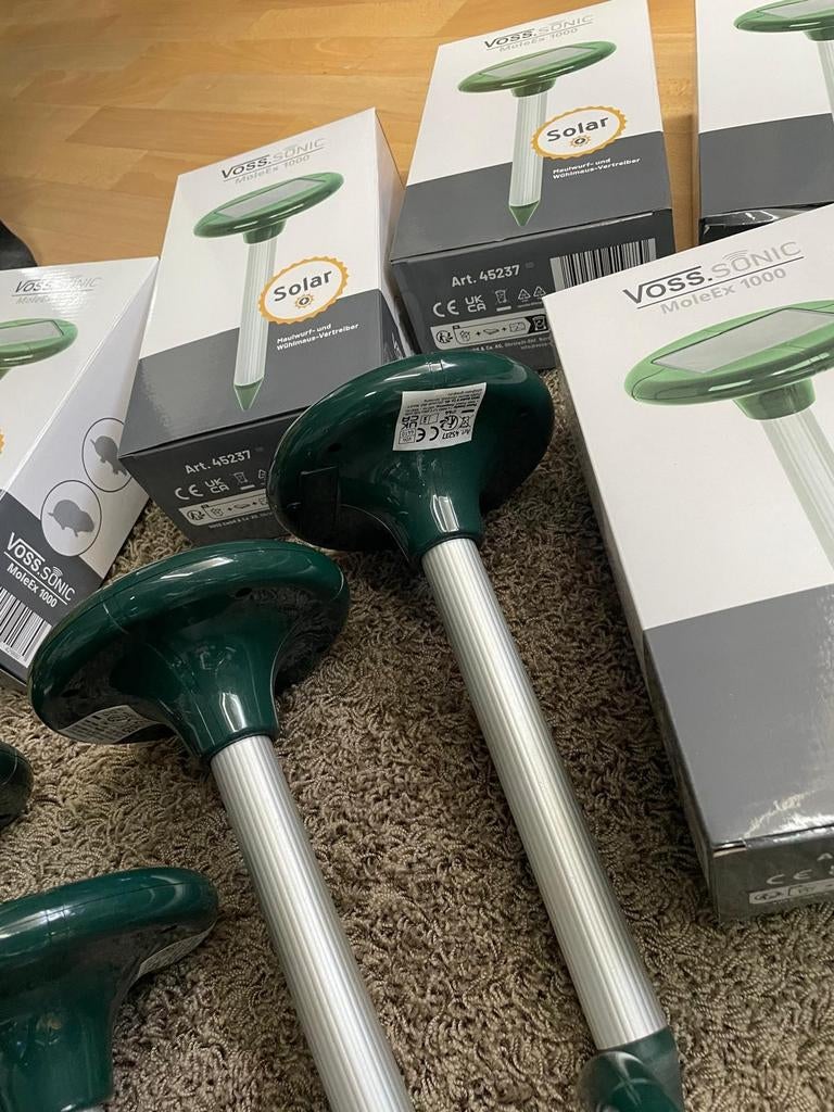 VOSS.SONIC MoleEx 1000 mollenverjager, Ophalen, Nieuw, Ongediertebestrijding