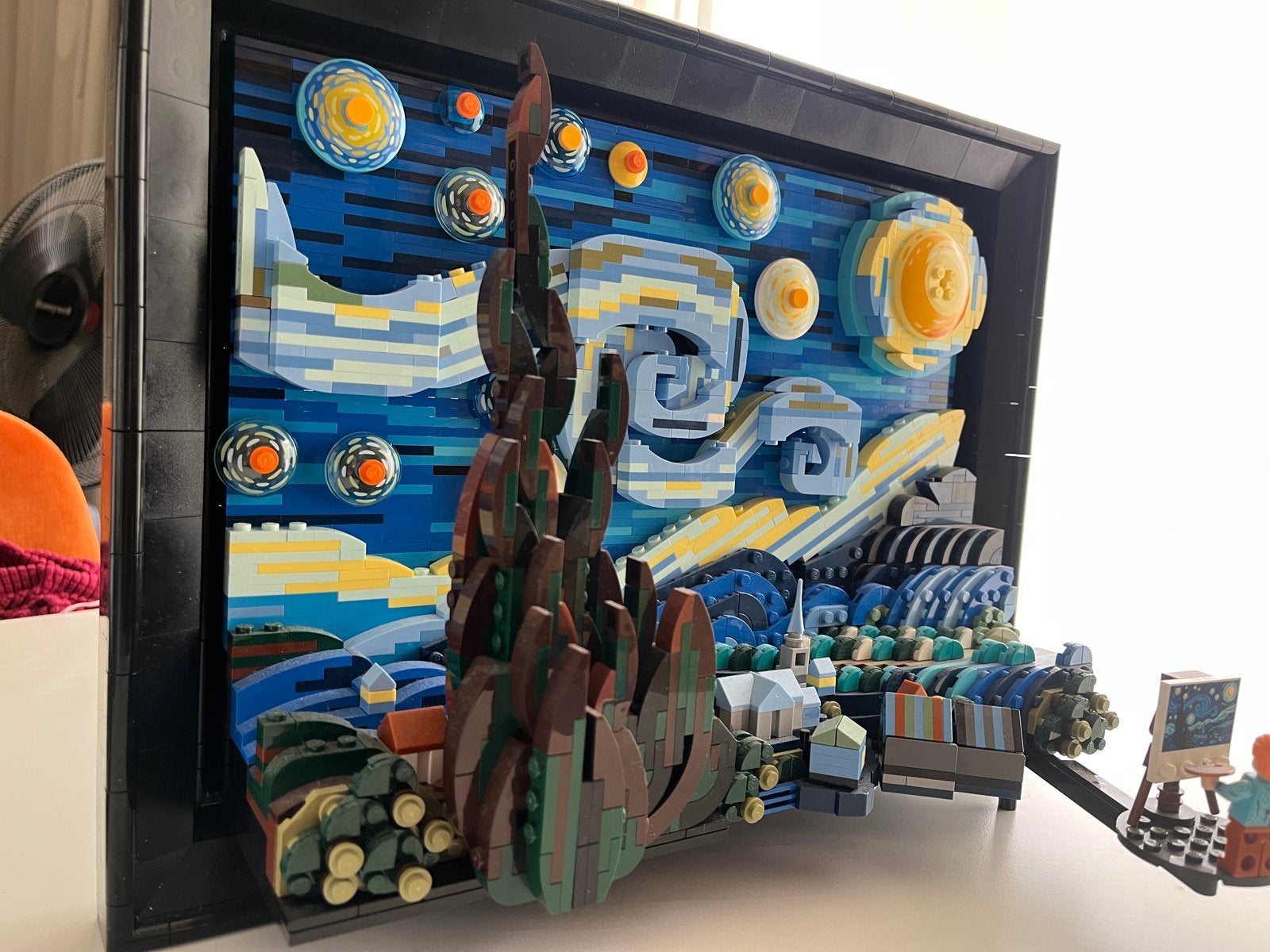 LEGO Ideas De sterrennacht van Vincent van Gogh (21333), Ophalen of Verzenden, Zo goed als nieuw, Overige merken