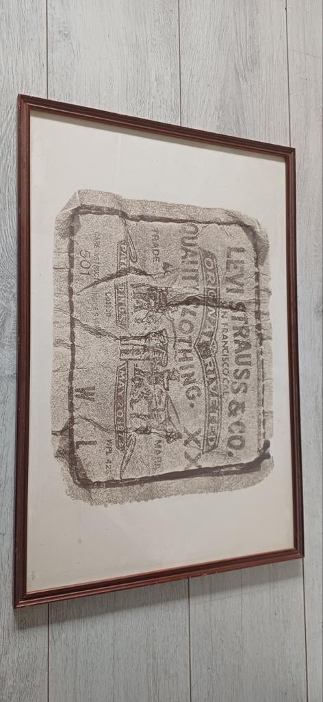 Vintage 90's Genummerde Levi's litho ( Limited Edition ), Ophalen