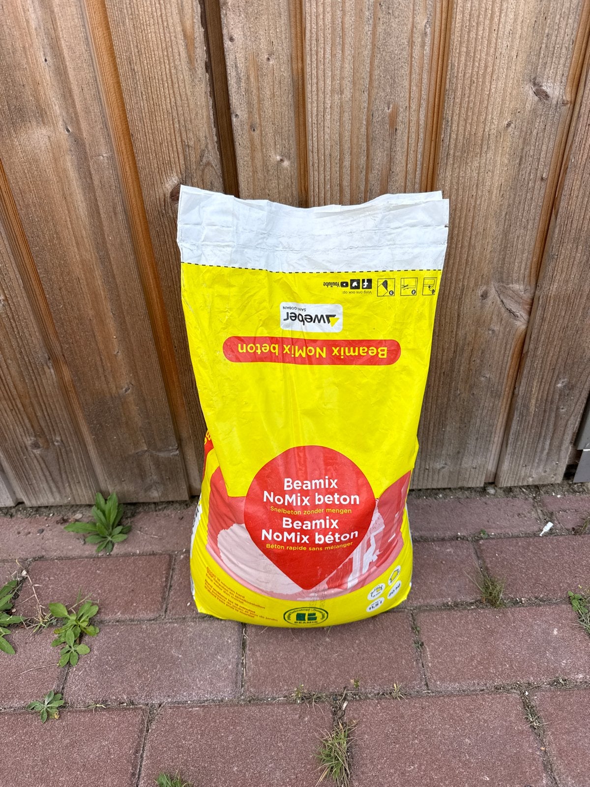 Beamix NoMix beton - Snelbeton zonder mengen, Doe-het-zelf en Verbouw, Ophalen, Nieuw