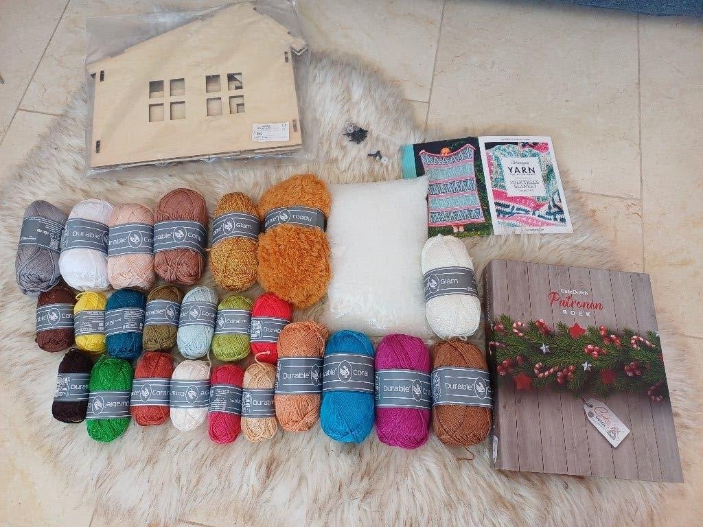 Haakpakket CuteDutch Adventskalender kerststal kerst haken!, Ophalen of Verzenden, Nieuw, Breien of Haken, Wol of Garen