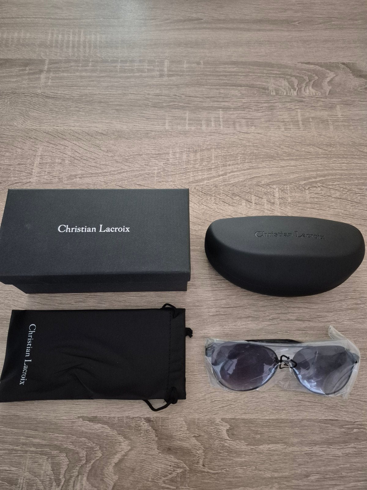 Gloednieuwe Christian Lacroix bril in originele verpakking, Overige merken, Zwart, Nieuw, Ophalen of Verzenden