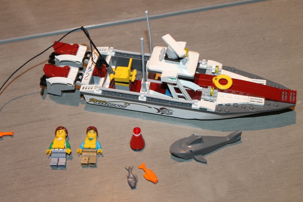lego city vissersboot 60147, City, Lego, Ophalen of Verzenden, Zo goed als nieuw