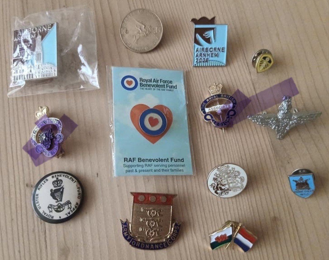 Slag om Arnhem pins / speldjes, Ophalen of Verzenden, Nieuw, Overige onderwerpen