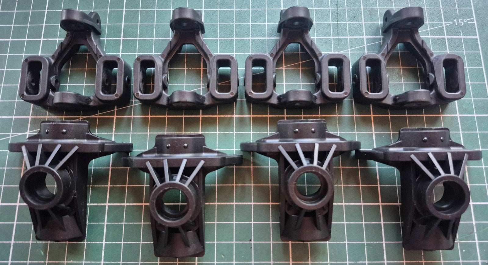 HPI Savage XL/Super5 SC Flux Upright set (85048) 4 stuks., Hobby en Vrije tijd, Modelbouw | Radiografisch | Auto's, Elektro, Ophalen of Verzenden