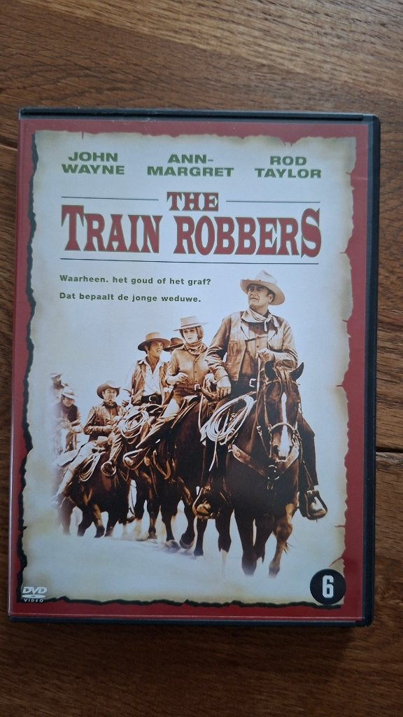 The Train Robbers western, Ophalen of Verzenden, Zo goed als nieuw, Engels, Spaans
