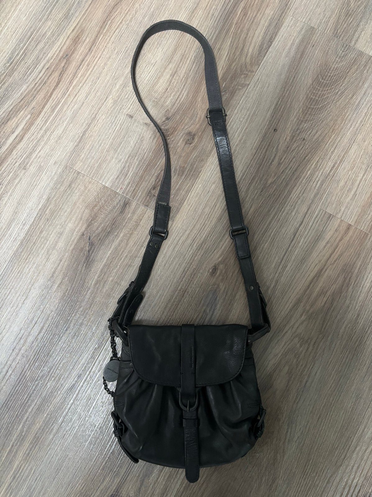 Aunts & Uncles tas - zo goed als nieuw, Ophalen of Verzenden, Zo goed als nieuw, Zwart, Schoudertasje