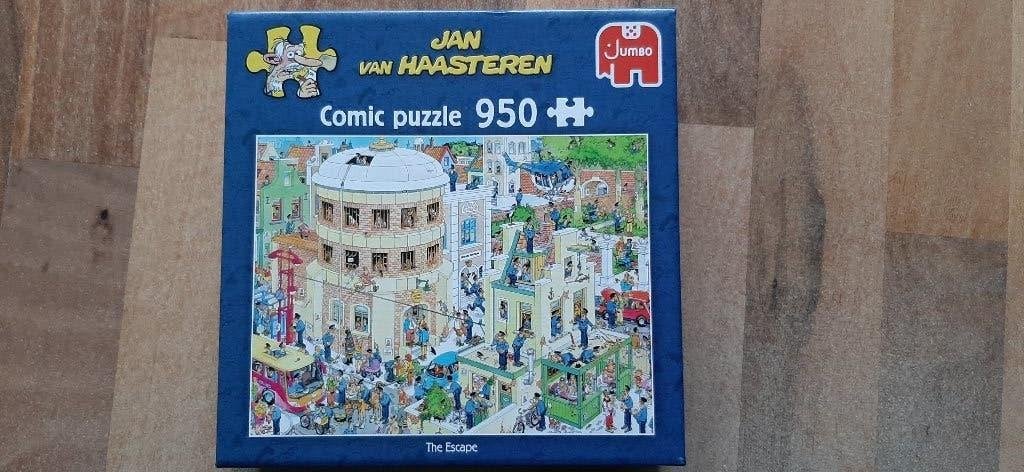 van Haasteren puzzel, The Escape, 950 stukjes, Ophalen, 500 t/m 1500 stukjes, Zo goed als nieuw, Legpuzzel