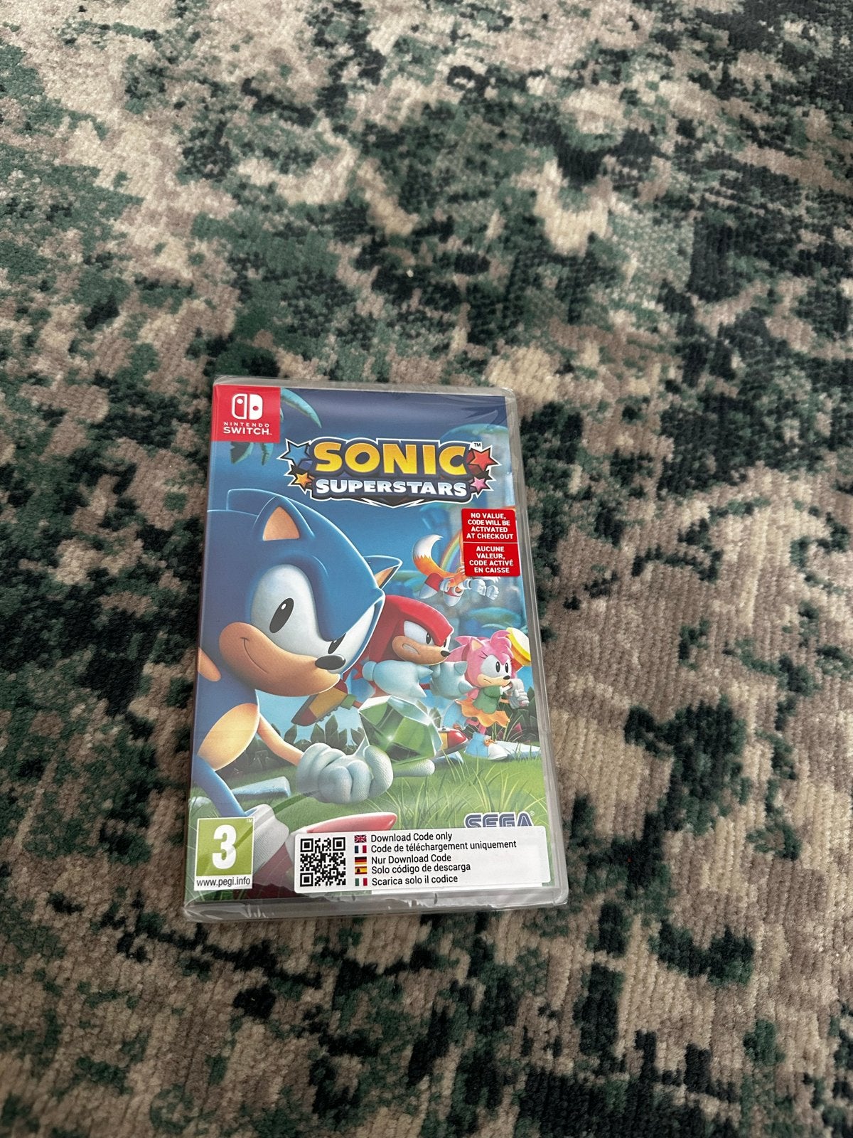 Sonic Superstars - Nintendo Switch (Geseald Nieuw), Ophalen, 1 speler, Nieuw, Eén computer
