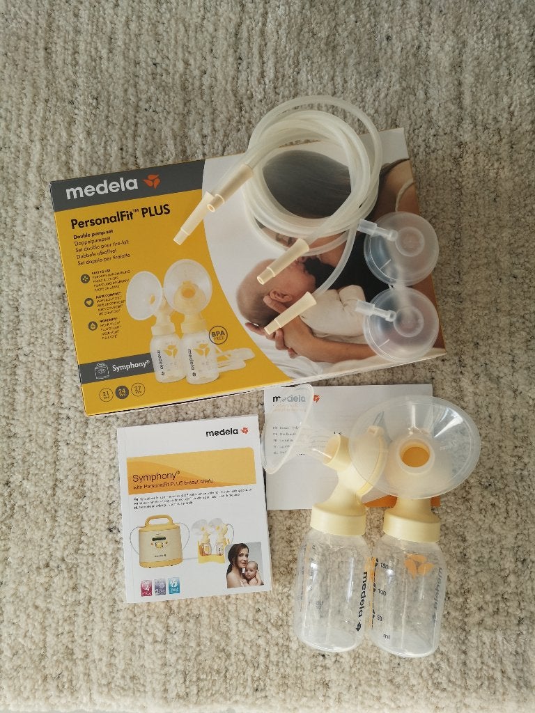 Medela PersonalFit Plus Symphony | Dubbele afkolfset-M (24m), Ophalen of Verzenden, Zo goed als nieuw, Borstkolf, Medela