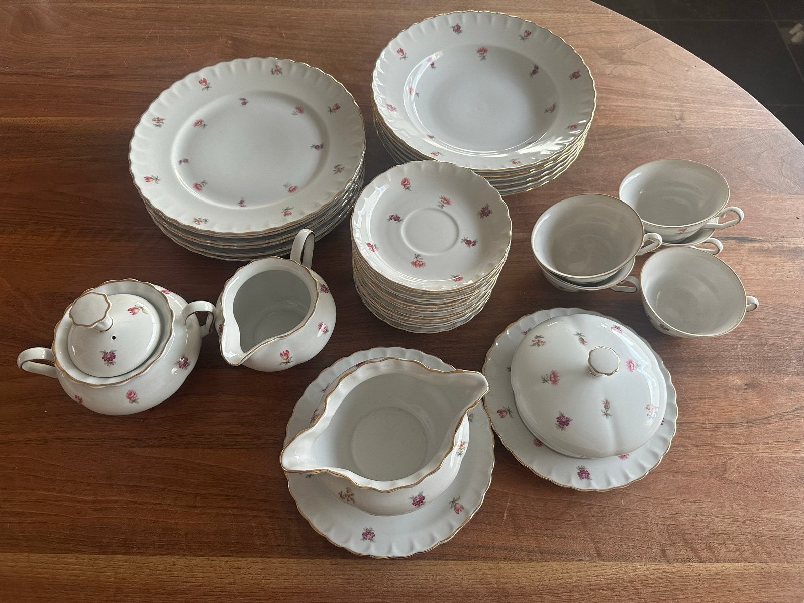 Mosa Servies Porselein Old Roses, Ophalen of Verzenden