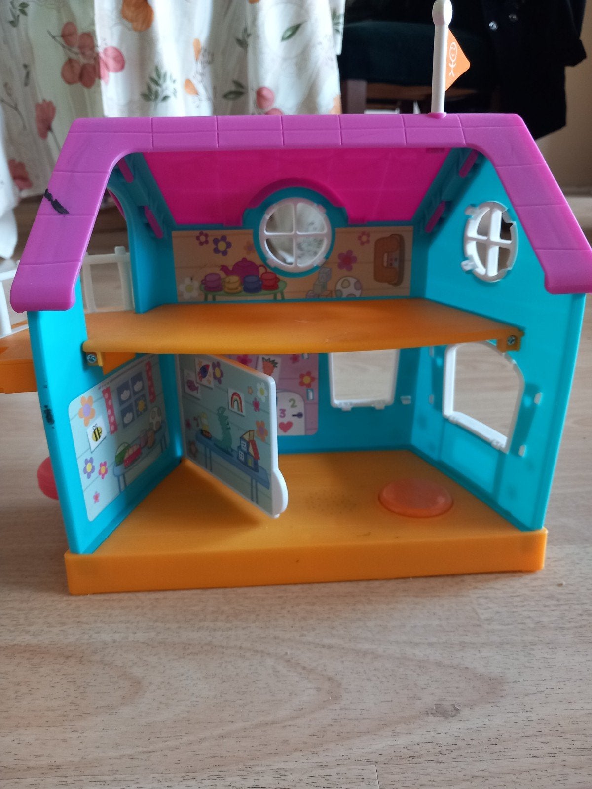 Peppa Pig Speelhuis met Familie en Meubels, Ophalen, Gebruikt, Jongen of Meisje