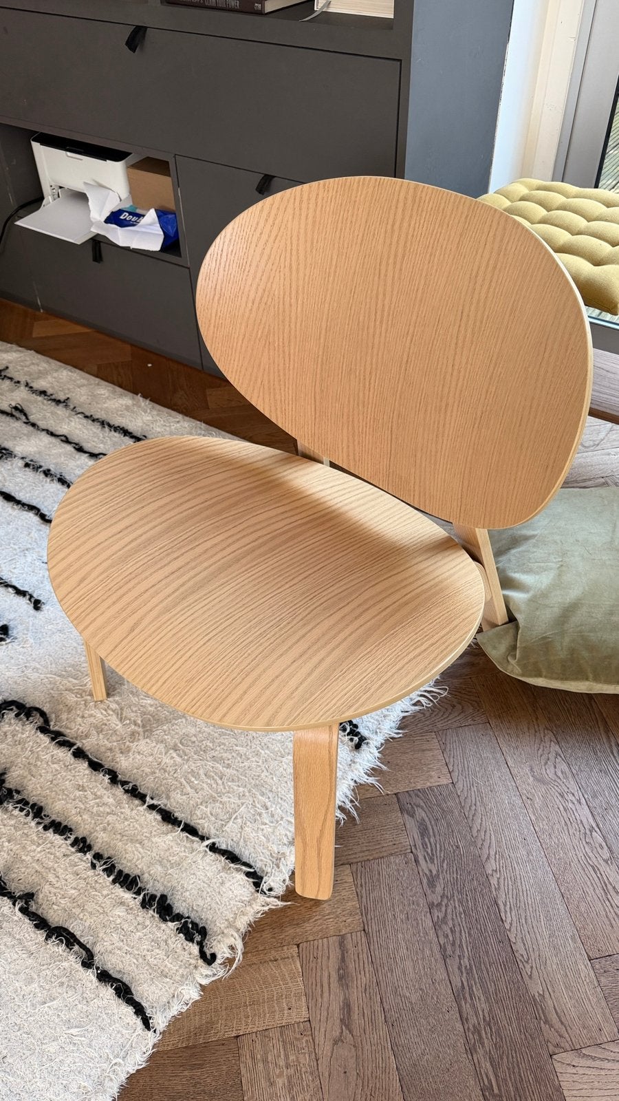 Mooie originele IKEA FRÖSET loungestoel, Ophalen, Zo goed als nieuw